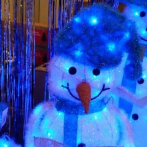 Artificial Snowman For Decoration